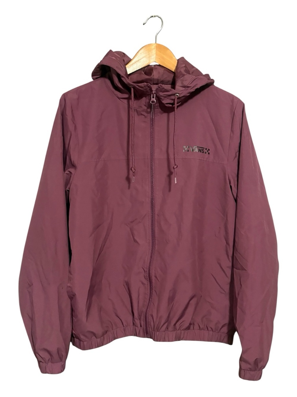 VANS Burgundy Hooded Windbreaker Jacket